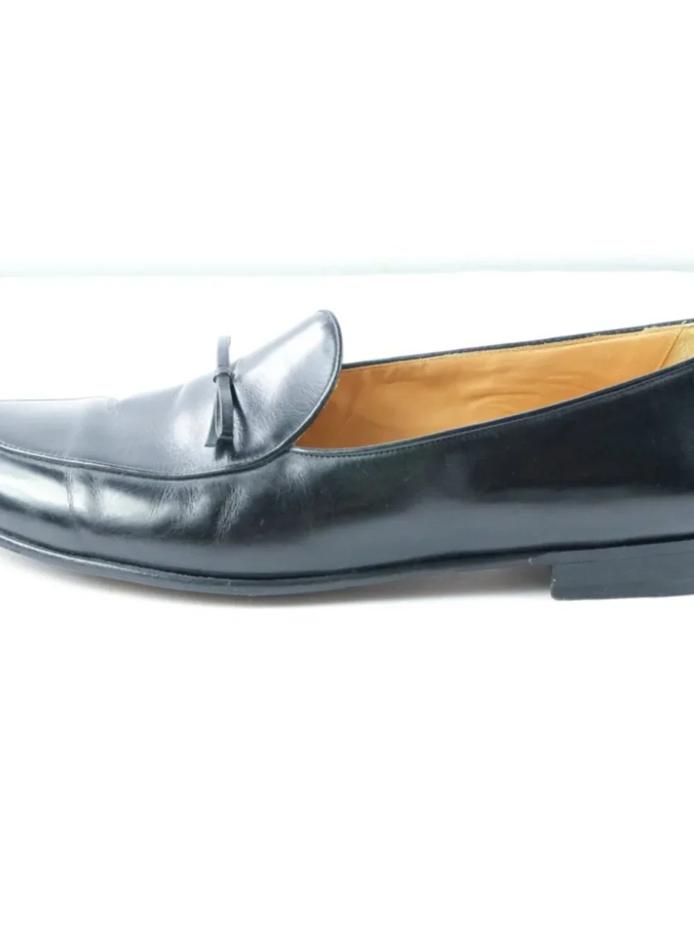 Vintage Cole Haan Men’s Shoe Black Size 11.5 Belgian Loafers 13925 Italy